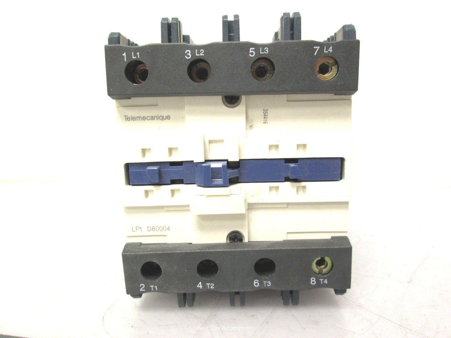 Used Telemecanique LP1 D80004 Contactor 24VDC Coil 690VAC @ 125A Contacts 4 Pole