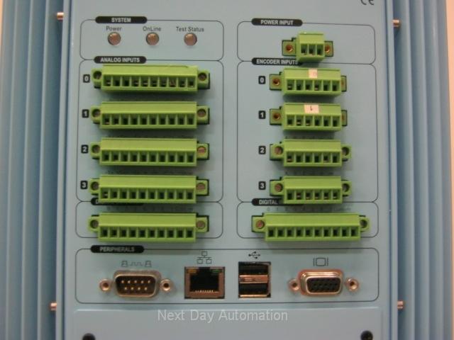 Used Sciemetric sigPOD 1804 Process Monitor, 8 Digital I/O, 4 Analog In, 4 Encoder In