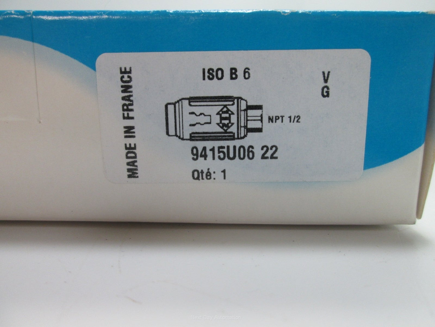 Used Legris 9415U06 22 Female Straight Coupler NPT 1/2