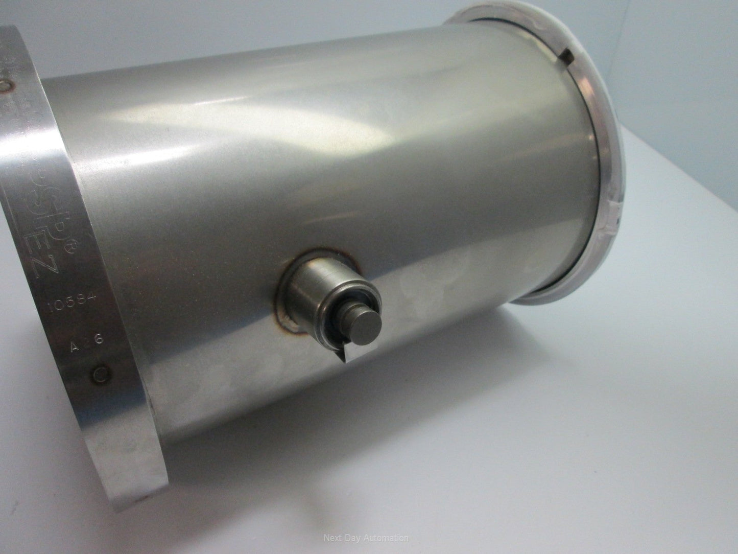 Used 6" x 9" Stainless Pipe With Coating and Damper, With Fab-Tech PSP Clamp