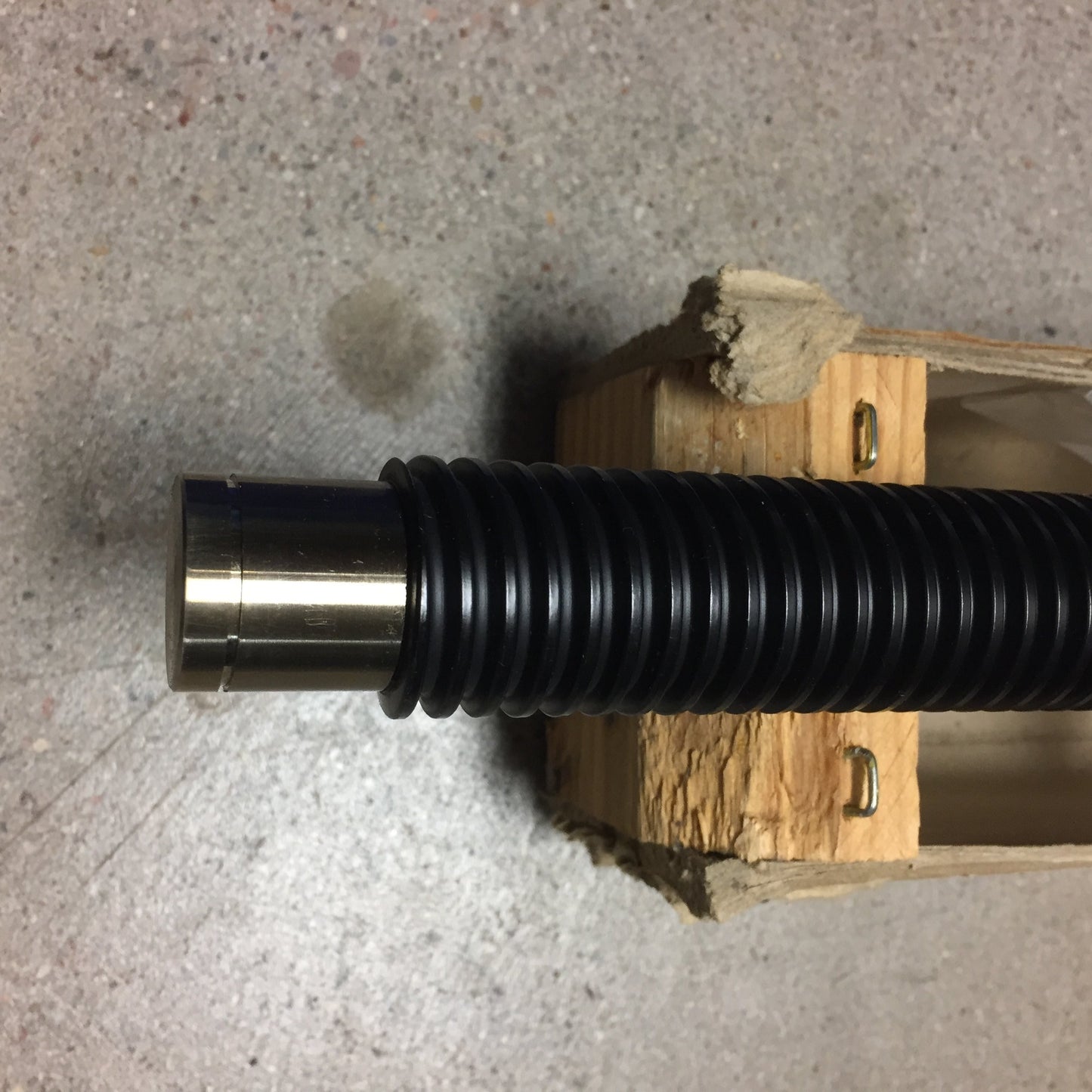 New Thomson Lead Screw, 60-5/8"L, 25mm Dia Ends, 1.25" Thread, 0.20" Lead