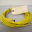 Used Lot of 2 Lumberg Automation 4-Wire Sensor Cables Oil Resistant