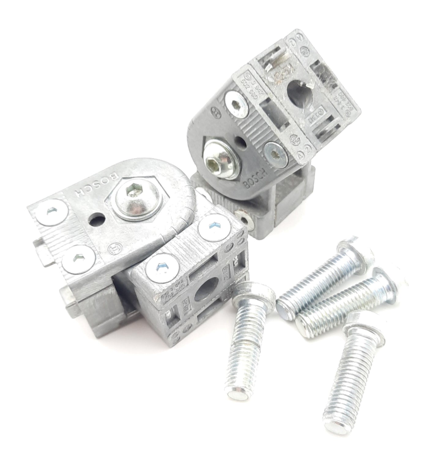 Used Pair of Bosch 3 842 502 680 45mm Multi-Angle Connector Kits, 45x45mm