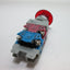 Used Idec AVW000 Emergency E-Stop Illuminated Pushbutton Switch, 2NO-2NC, 600V 10A