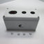 Used Hoffman Q-1689PCD Pushbutton Polycarbonate Enclosure 153 x 73 x 79mm, Box-Lid