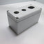 Used Hoffman Q-1689PCD Pushbutton Polycarbonate Enclosure 153 x 73 x 79mm, Box-Lid