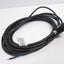 Used Optex FA BGS-Y8CN Photoelectric Sensor, 30-200mm Range, 10-30VDC, NPN or PNP
