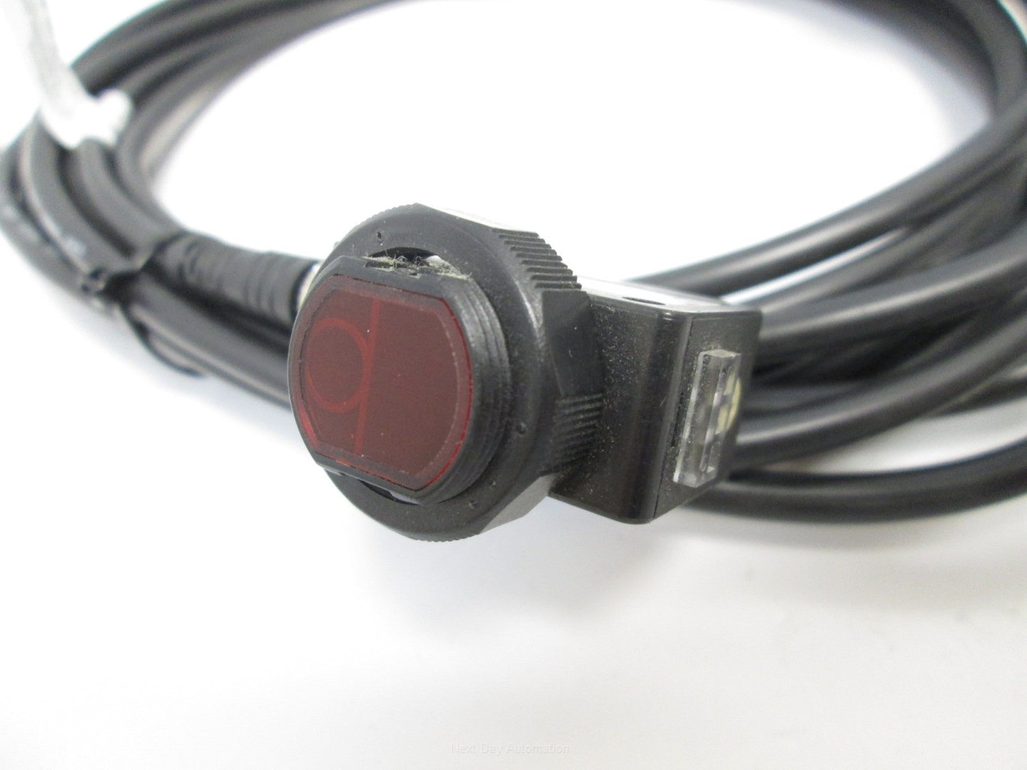 Used Optex FA BGS-Y8CN Photoelectric Sensor, 30-200mm Range, 10-30VDC, NPN or PNP