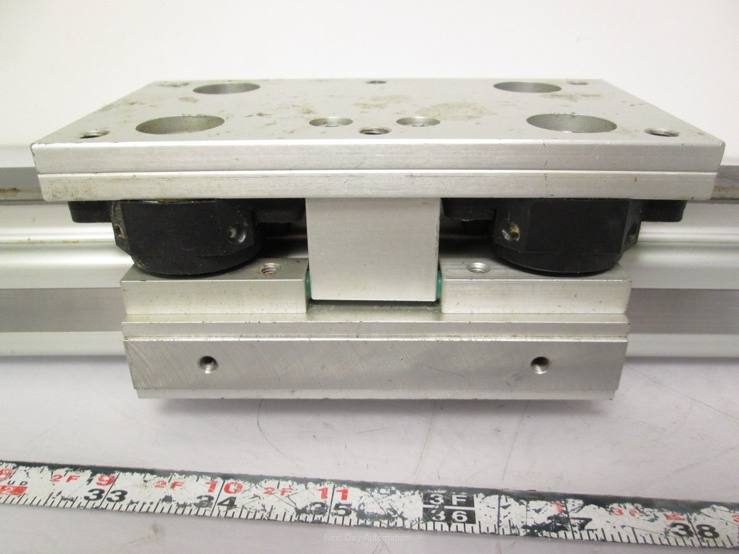 Used Hoerbiger 25-2021/PGX12-BM Rodless Cylinder Slide Table 25mm 12" Stroke 120PSI