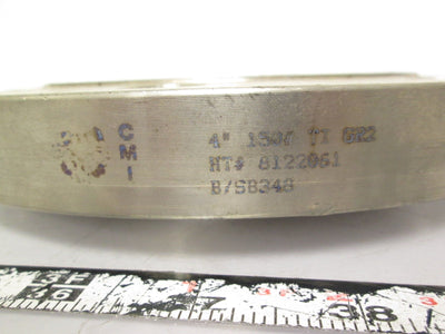 Used CMI 4" Titanium Flange Blank 150PSI Grade 2