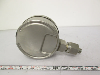 Used Wika Bourdon Tube Pressure Gauge 100mm Diameter 0-600bar G1/2B Thread