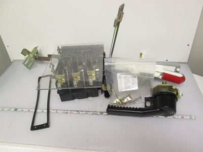 Used Allen Bradley 1494V-DS60 Ser A Fused Disconnect 600VAC 60A w/ Enclosure Latch