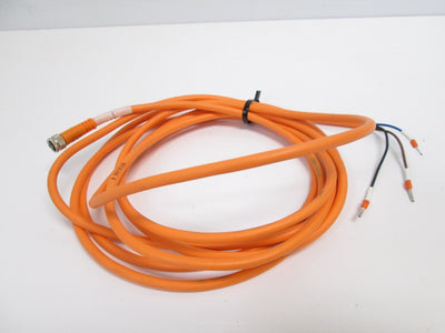 Used 3-Wire Sensor Cable, Female, 10-30VDC, N.C. or N.O.