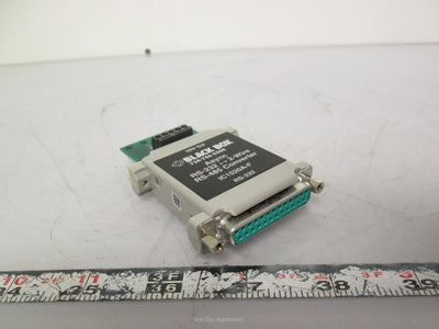 Used Black Box IC1520A-F Asynchronous RS-232 to RS-485 Converter 2-Wire 12VDC