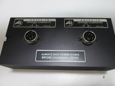Used Advanced Illumination CS300-IC Dual Output Constant Current Source, 24VDC 1.25A