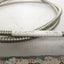 Used Tri-Tronics F-A-60TR Fiber Optic Cable 60" Stainless Steel 0.125" Bundle 90° End