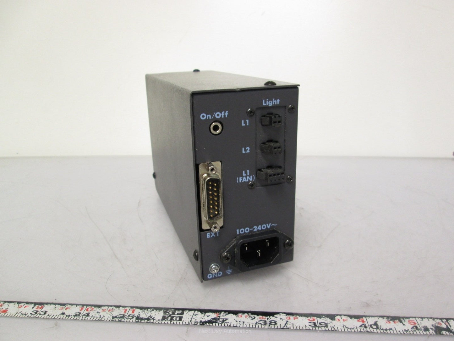 Used CCS PD-3012 Light Controller 100-240VAC 50/60Hz to 12VDC 28W Coarse and Fine