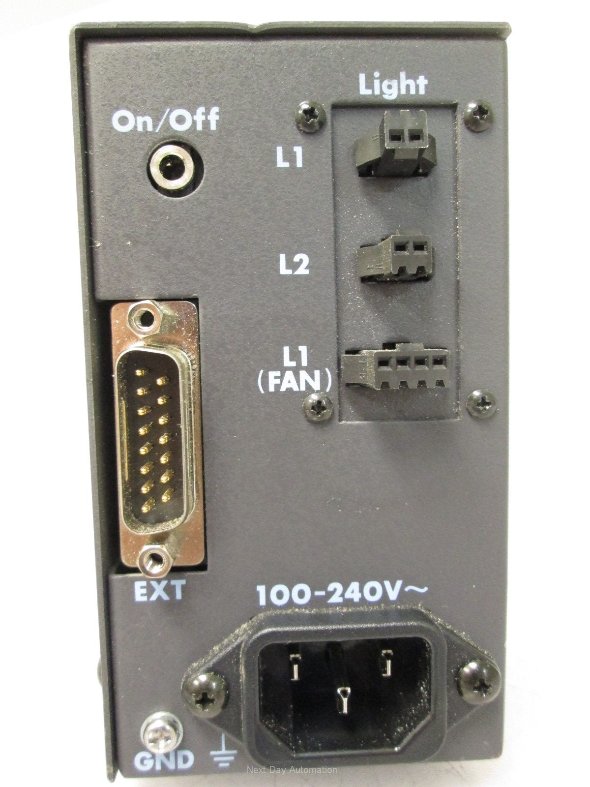 Used CCS PD-3012 Light Controller 100-240VAC 50/60Hz to 12VDC 28W Coarse and Fine