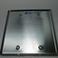 New Lot of 5 New Leviton 84025 2-Gang Stainless Steel Blank Cover Plate, 4" x 4"
