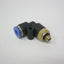New Lot of 25 New Pneumatic Push-In Fitting: 4mm Tubing, 90° Elbow, M5 x 0.8 Thread