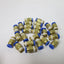 New Lot of 25 New Pneumatic Push-In Fitting: 4mm Tubing, Straight, 1/8NPT Thread