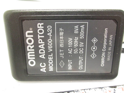 New Omron V600-A20 Power Supply for RFID Systems 120VAC to 5VDC 0.5A