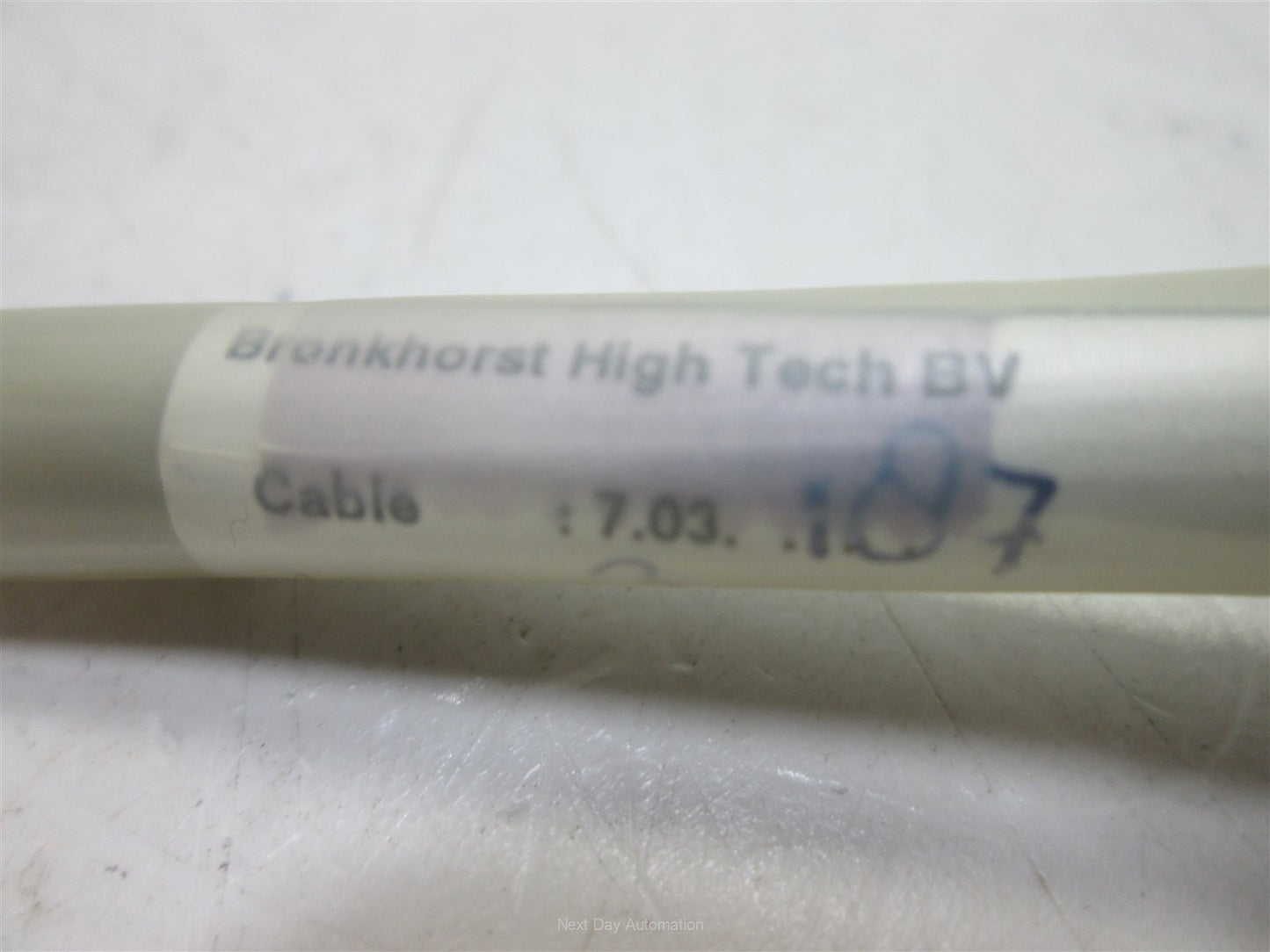Used Scheer LFT25C Liquid Flow Cable (Bronkhorst 7.03.187), 3 Meters Long