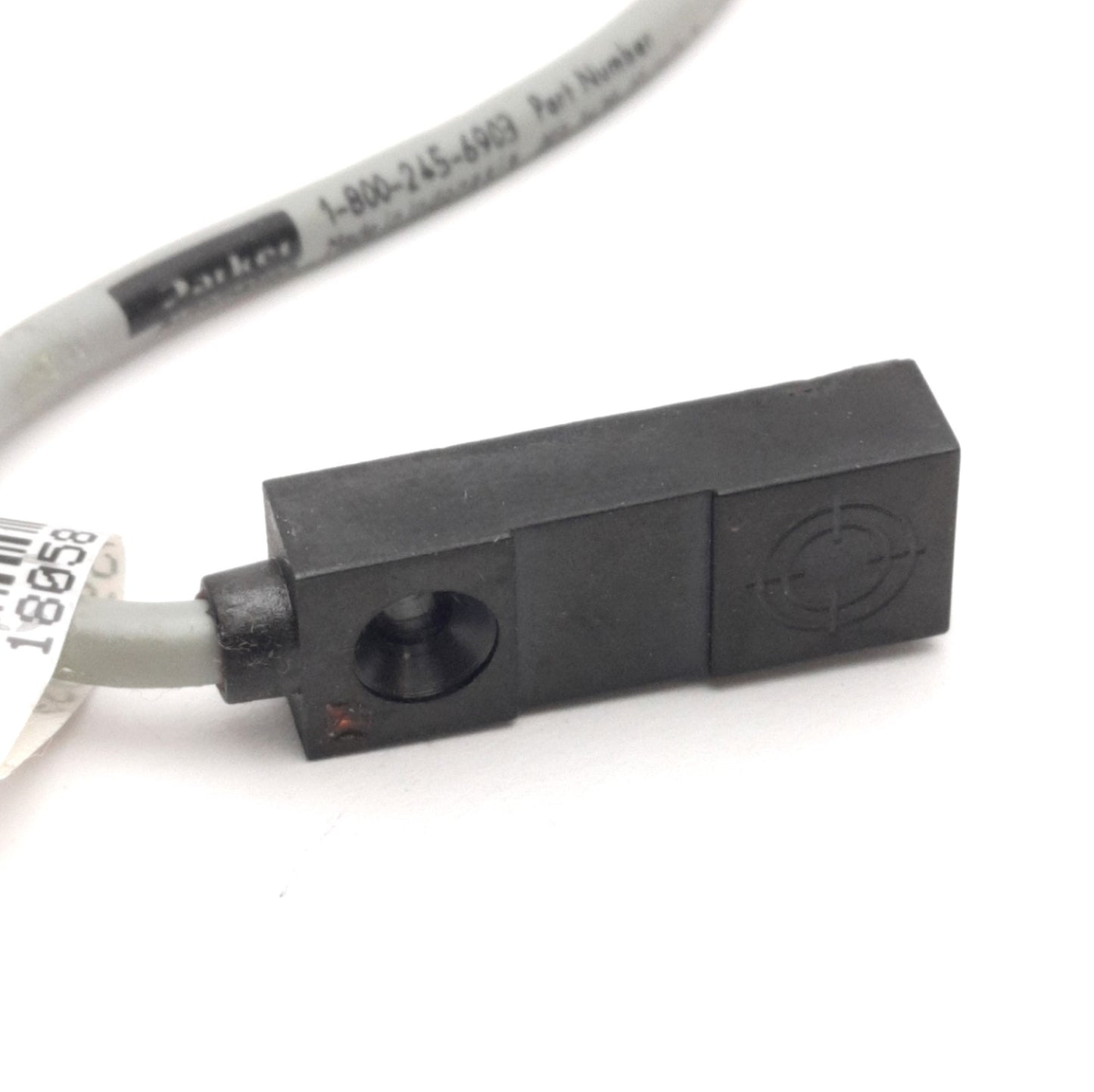 Used Parker 003-3438-03/H7L7 F-1 Reed Switch, 4.75-30VDC, 100mA, M8 3-Pin, N.O.