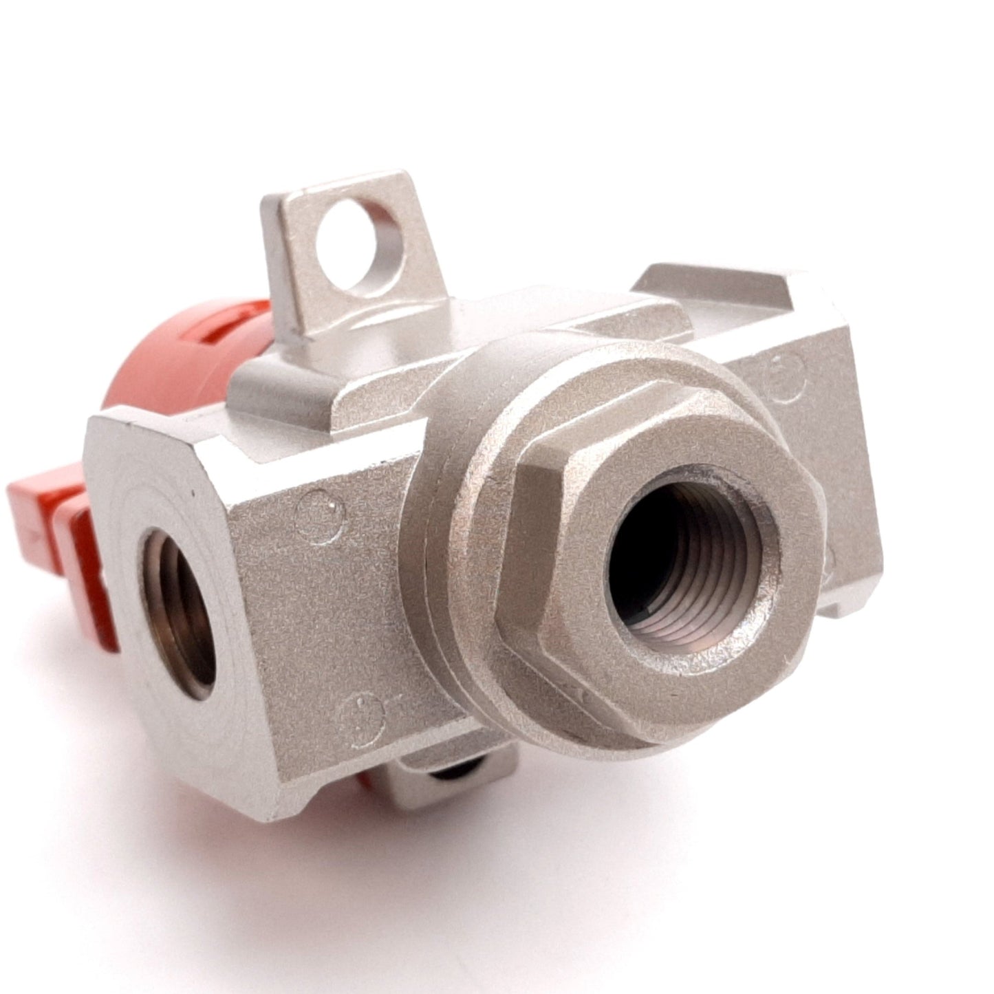 Used SMC NVHS3500-N02-X116 Lock-Out Valve, 1/4 NPT, 14-145psi (0.1-1.0MPa)