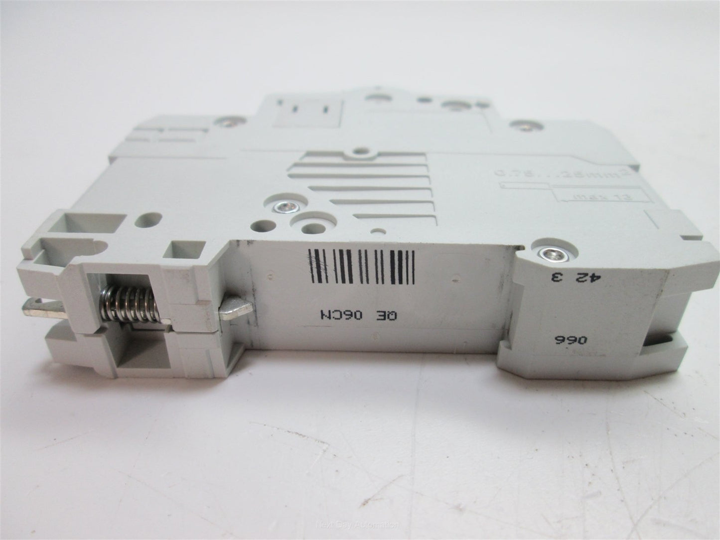Used Lot of 2 Moeller FAZN C6 Circuit Breakers, 1-Pole, 5kA, 277VAC