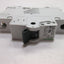 Used Lot of 2 Moeller FAZN C6 Circuit Breakers, 1-Pole, 5kA, 277VAC