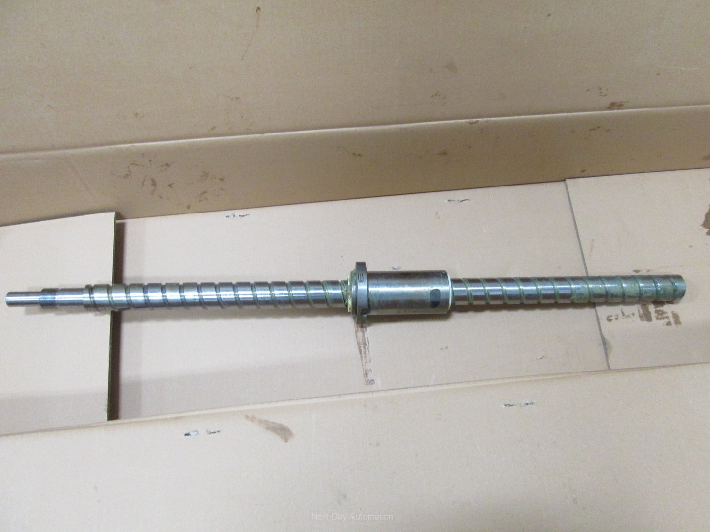 Used Steinmeyer Ball Screw, 40mm Screw, 38"L, 28" Stroke, 23mm Input