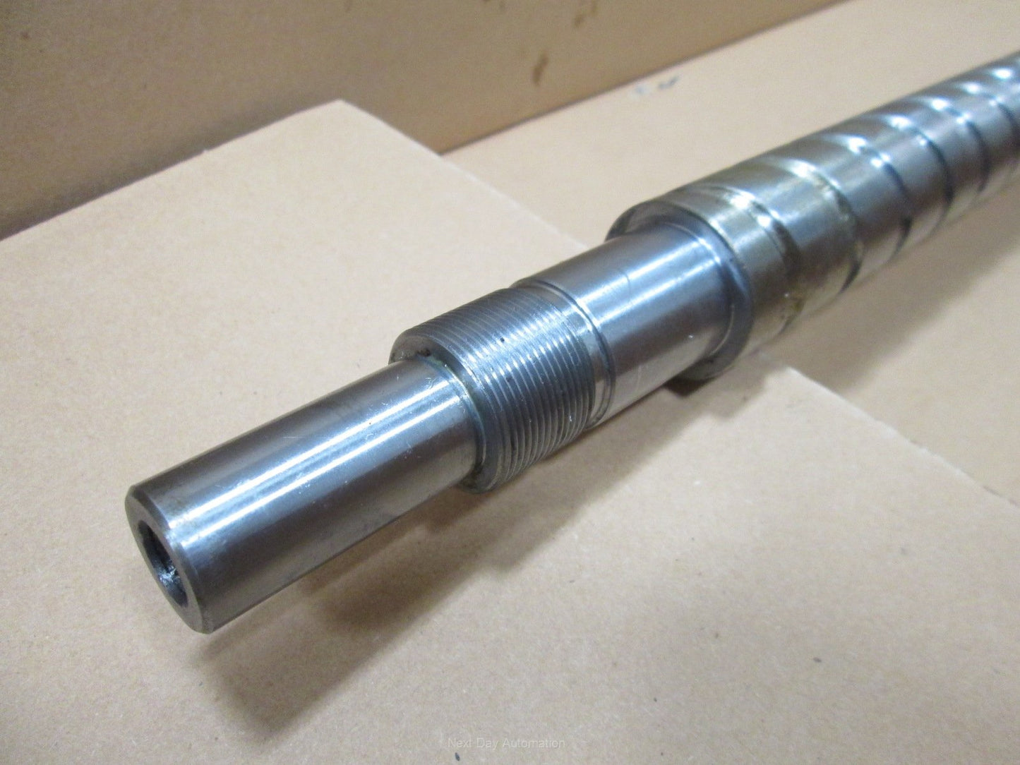 Used Steinmeyer Ball Screw, 40mm Screw, 38"L, 28" Stroke, 23mm Input