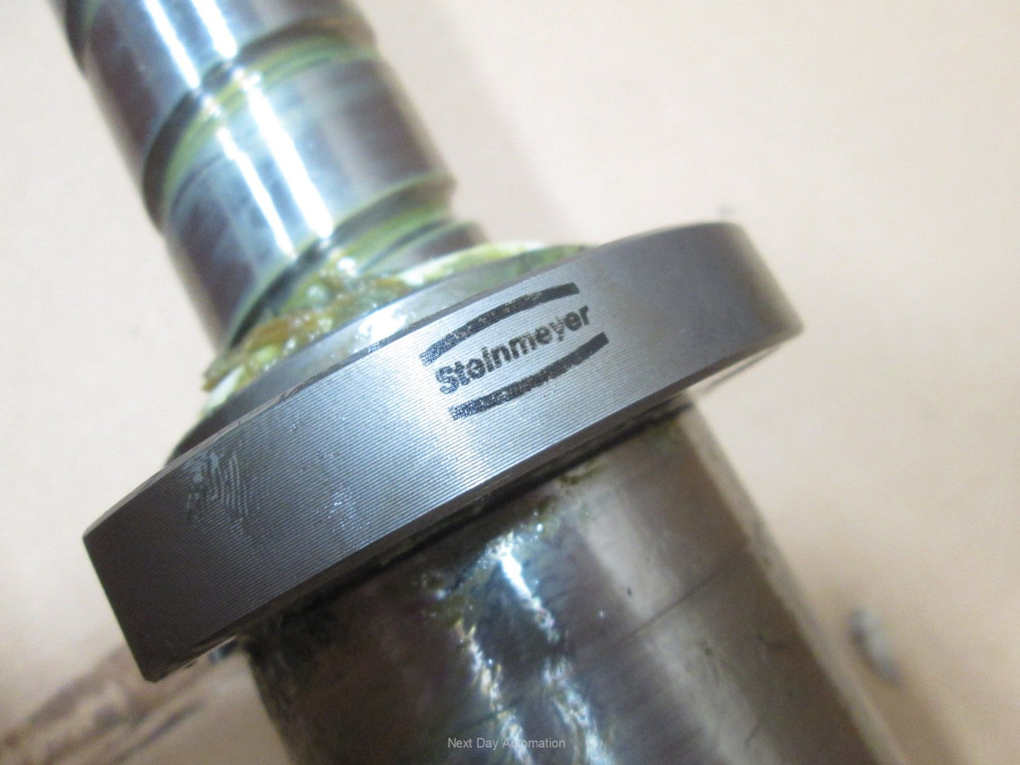 Used Steinmeyer Ball Screw, 40mm Screw, 38"L, 28" Stroke, 23mm Input