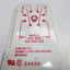 Used Dayton 6X601C Solid State Time Delay Relay, On Delay, 9-900Sec. In: 120VAC