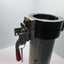 Used Aluminum Tank/Reservoir, 3.5" ID x 13.25" Deep, 2 Liter Volume, 4 Holes: 1/4NPT