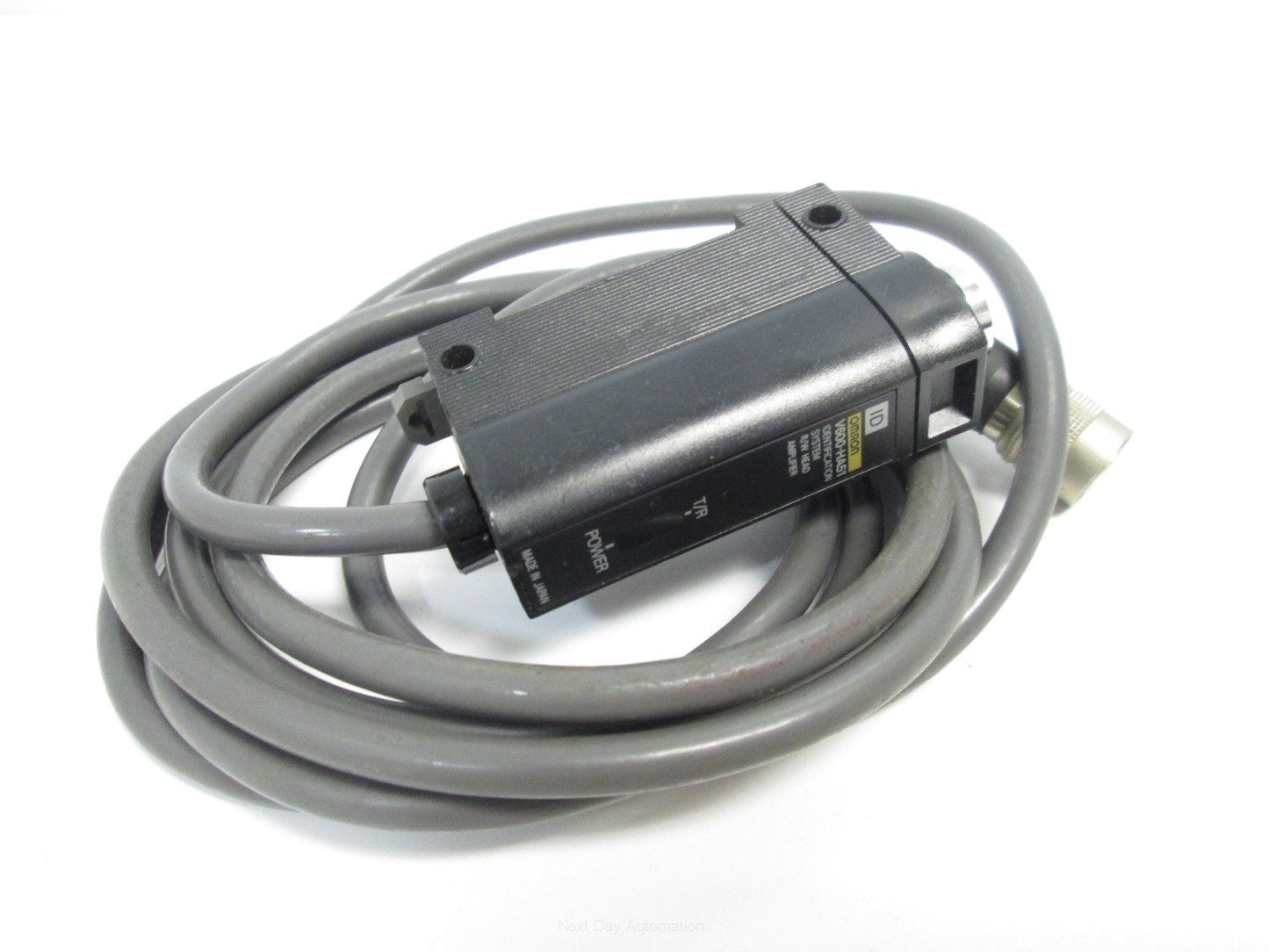 Used Omron V600-HA51 Identification System R/W Head Amplifier, RFID, DIN Mountable