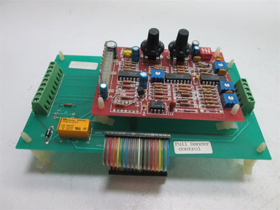 Used Full Dancer Q7995S258 Control Board, For a Warner Electric Seco DC Drive Q7006