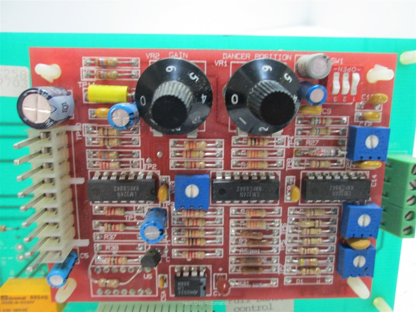 Used Full Dancer Q7995S258 Control Board, For a Warner Electric Seco DC Drive Q7006