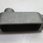 New Box of 4 Cooper Crouse Hinds LB19 Conduit Body, Size: 1/2", Aluminum