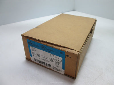New Box of 5 Cooper Crouse Hinds LB19 Conduit Body, Size: 1/2", Aluminum