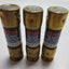 Used Lot of 3 Bussmann Fusetron FRN-R-12 Dual-Element Time-Delay Fuse, 12 Amps 250VAC