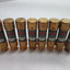 Used Lot of 8 Bussmann Fusetron FRN-R-2 Dual-Element Time-Delay Fuse, 2 Amps 250VAC