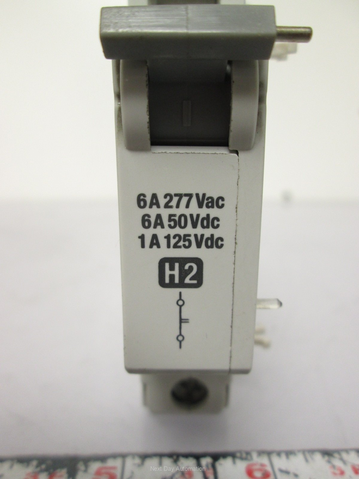 Used Lot of 4 Allen Bradley 1492-ACBH2 Circuit Breakers 6A 277VAC/50VDC 1 Pole