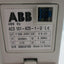Used ABB ACS 101-K25-I-U VFD, In: 200-240VAC 1-Phase 50/60Hz 4.4A, Out: 0-300Hz 1.4A