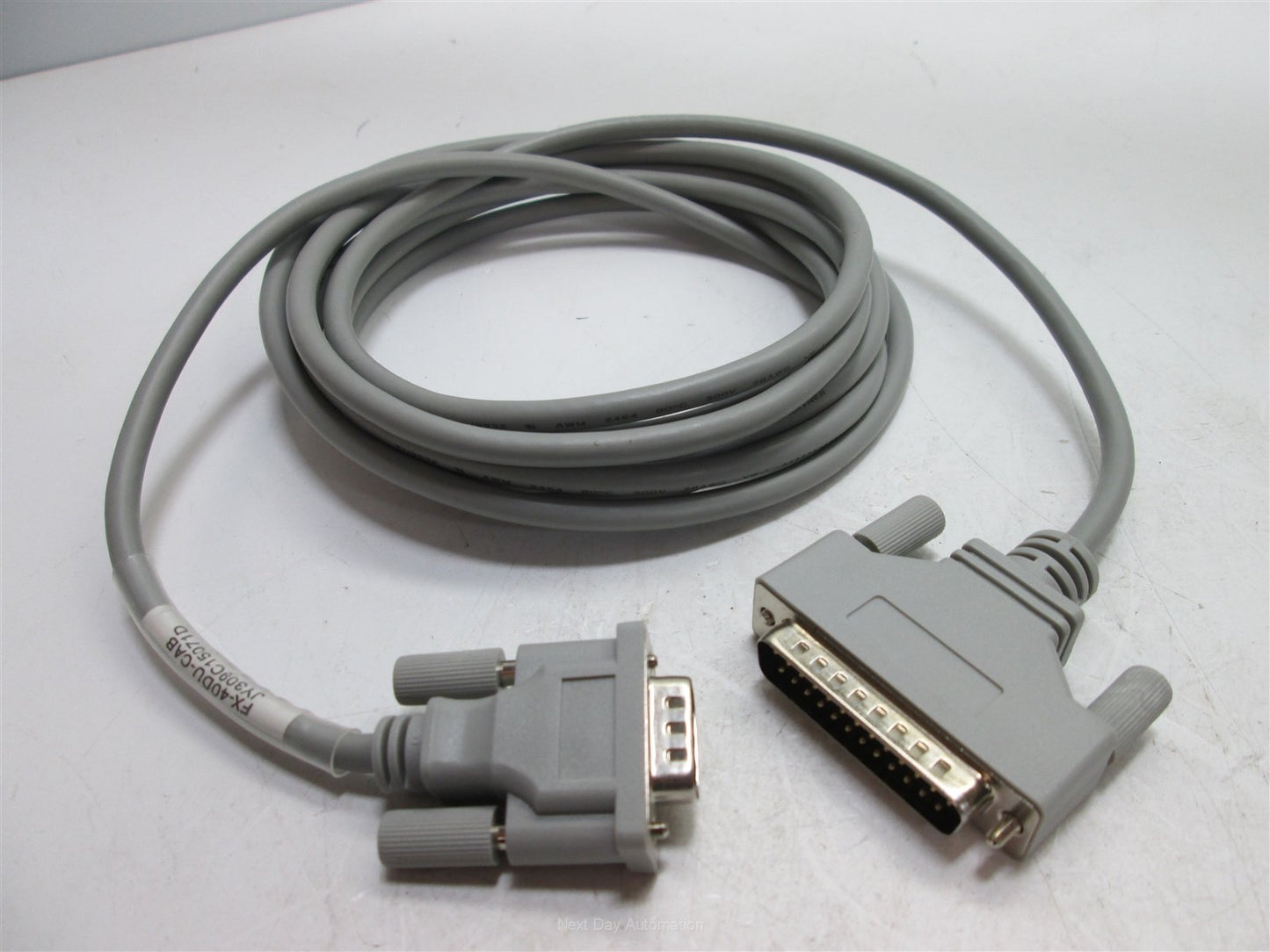 Used Mitsubishi FX-40DU-CAB PLC Cable for F940/F930/F920 to FX2 PLCs