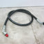 New – Open box Gates 6M3K Hydraulic Hose 3000PSI, 3/8" 48" 3/8" MORB to 1/2" MORB O-Ring Boss