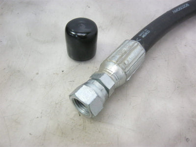 New – Open box Gates 6M3K Hydraulic Hose 3000PSI 3/8" 27" 3/8" F JIC to 5/8" M ORB O-ring Boss