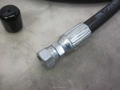 New – Open box Gates 6M3K Hydraulic Hose 3000PSI, 3/8" 48" 3/8" FJIC to 1/2" MORB O-Ring Boss