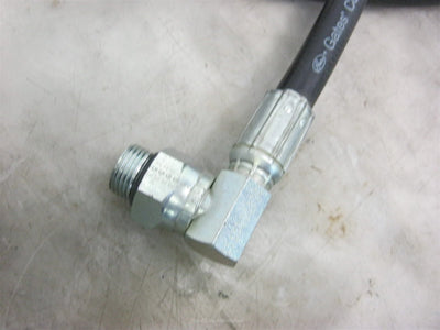 New – Open box Gates 6M3K Hydraulic Hose 3000PSI, 3/8" ID, 79.5" Long, 8MBX & 8MBX Fittings
